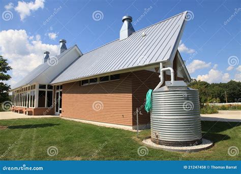 Modern Water Cistern System Stock Photo - Image of roof, outside: 21247458