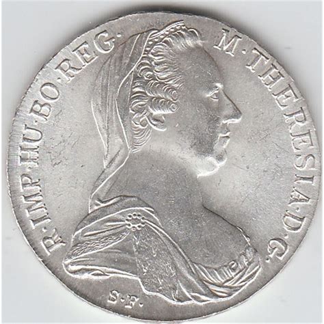 HUGE SILVER 1780 MARIA THERESA THALER AUSTRIAN COIN