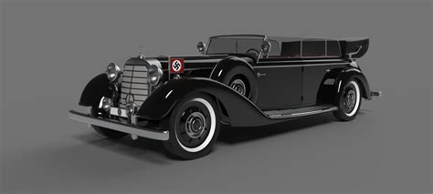 mercedes-benz 3D Mercedes-Benz 770 W150II 1942 | CGTrader