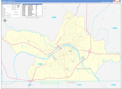 Danville Va Zip Code Map - Oconto County Plat Map