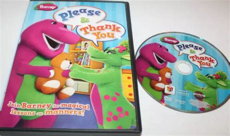 BARNEY PLEASE & Thank You (DVD 2010) Magical Manner Lessons, Dean Wendt ...