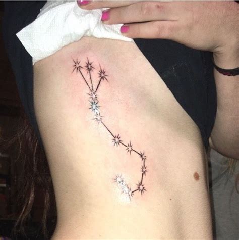 My scorpio constellation tattoo #scorpio #tattoo | Amazing