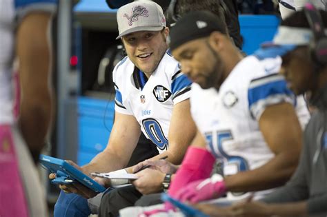 Matthew Stafford gives first impressions of Darrell Bevell’s offense ...