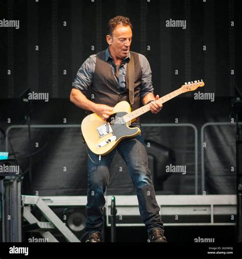 BRUCE SPRINGSTEEN ; Wrecking Ball Tour ; at the Stadium of Light, Sunderland, UK ; 21 June 2012 ...