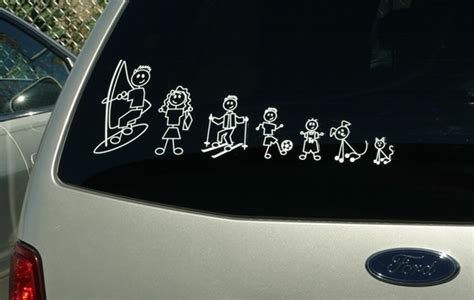 Family Stickers | Family Car Stickers