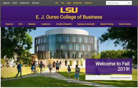 The E. J. Ourso College of Business at Louisiana State University–Baton ...