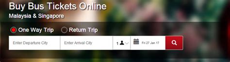 Bus Ticket Online Malaysia | Tiket Bas Online