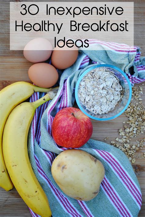 30 inexpensive healthy breakfast ideas - Eat Well Spend Smart