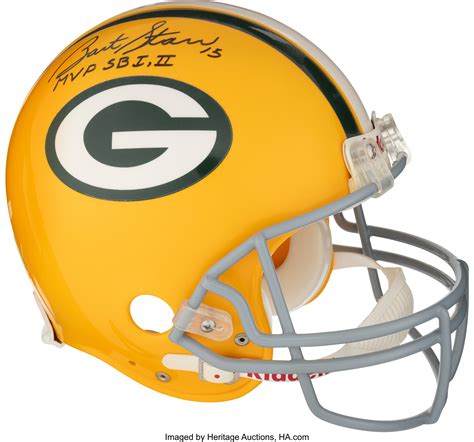 2000's Bart Starr "MVP SB I, II" Signed Green Bay Packers | Lot #82447 | Heritage Auctions