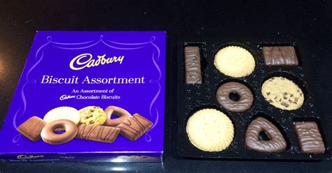 A Cadbury’s biscuit assortment box is selling just eight biscuits ...