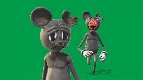Cartoon Mouse - 3D Animation - PixelBoom