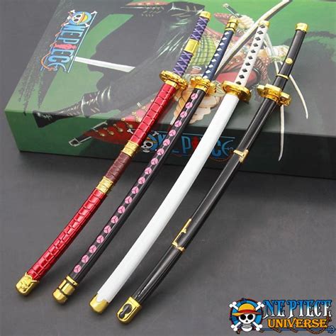 SET Zoro 4 Sword Style One Piece Weapon Gift Toy 26CM | One Piece Universe Store