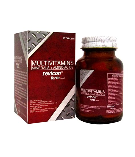 Revicon Forte Multivitamins Tablets 30s - Rejuvenating Sets