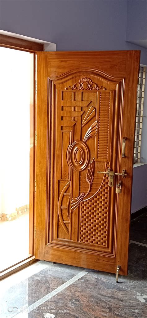 Main House Single Wood Door Design - Blog Wurld Home Design Info