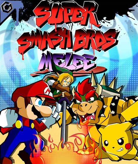 Super Smash Bros Melee Cover by xeternalflamebryx on DeviantArt