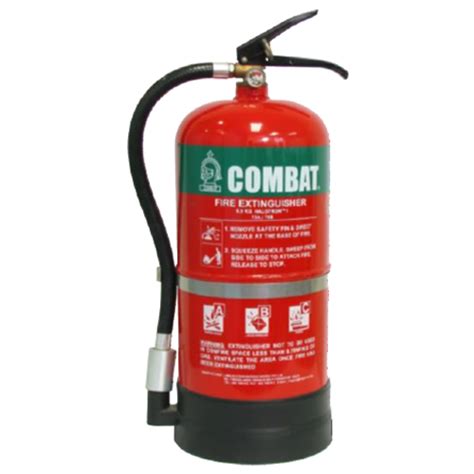 6kg Halotron Stored Pressure Fire Extinguisher - COMBAT