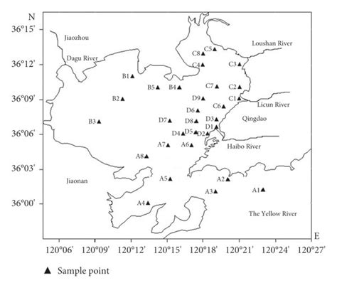 Investigation site of Jiaozhou Bay. | Download Scientific Diagram