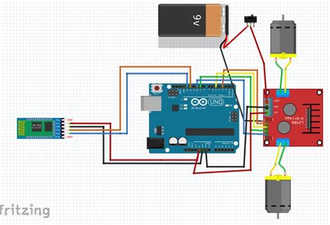 motor - L298N, HC-05 Simple Bluetooth remote car not running in Arduino ...