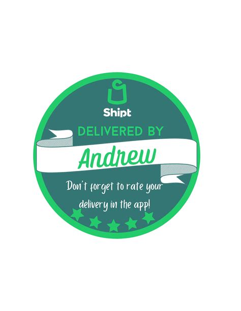 Custom Shipt Delivery Driver Sticker Sheet | Etsy