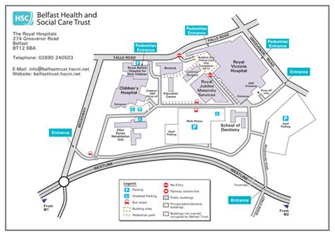 Location – Cardiac Surgery at Belfast Trust