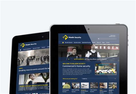 Brand And Web Development For Paladin Security | Straydog