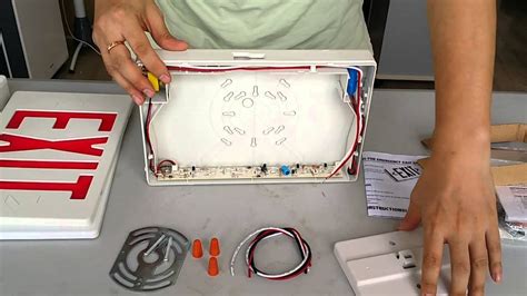 Emergency Exit Sign Wiring Diagram