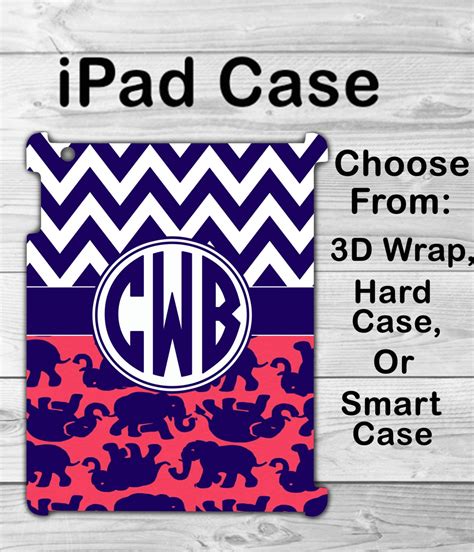 Monogram iPad Mini 1/2/3 Case Personalized iPad Air 1/2 Lilly