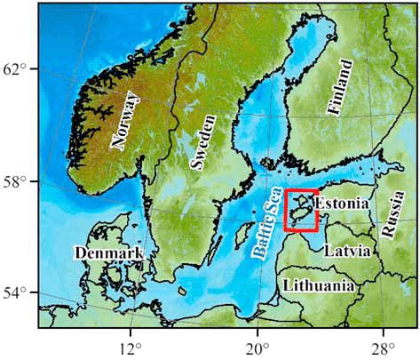 Baltic Sea and the surrounding countries. The location of the study... | Download Scientific Diagram