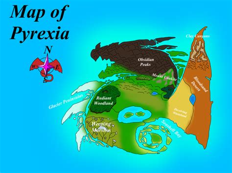 WINGS OF FIRE- The Forgotten Island - Map and Dragons of Pyrexia - Wattpad