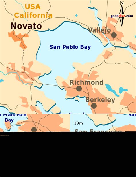 Map of Novato