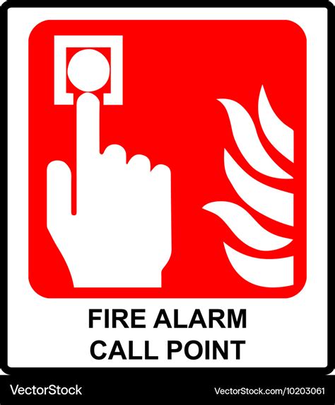 Fire Alarm Call Point Symbol