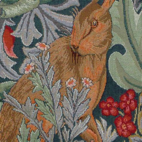 Hare - William Morris & Co - Tapestry cushions - Mille Fleurs Tapestries