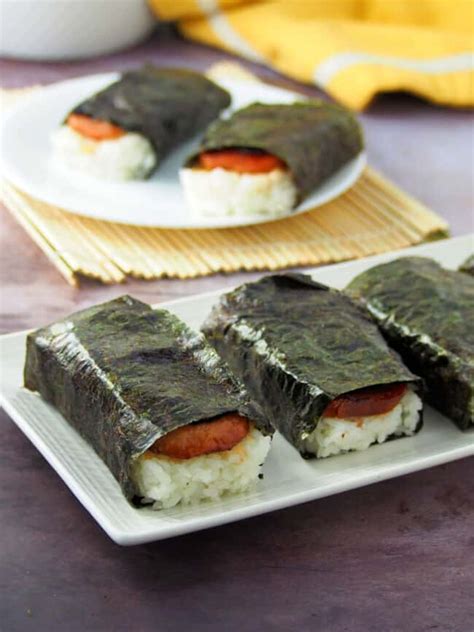 Easy Hawaiian Spam Musubi - Kawaling Pinoy