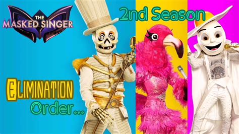 Elimination Order: The Masked Singer (2019) | Season 2 - YouTube