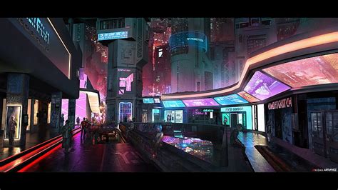 HD wallpaper: Sci Fi, City, Concept Art, Futuristic City, People ...