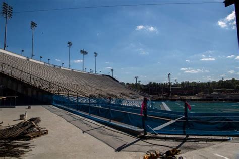 Vanderbilt football construction at FirstBank Stadium