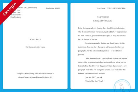 How to Format a Book Manuscript (Inc. Template) (2023)