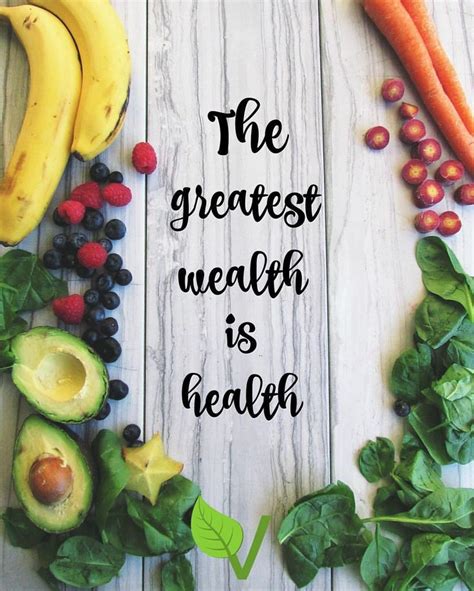 The greatest wealth is health | Healthy eating quotes, Healthy lifestyle quotes, Health