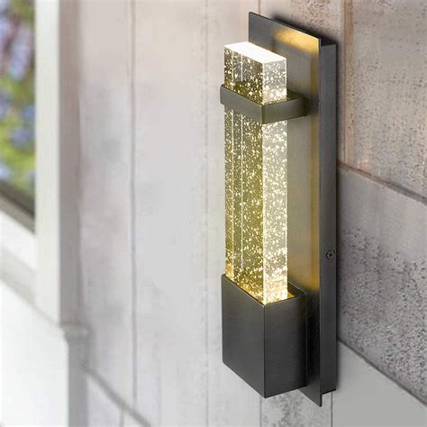 Bubble Glass LED Indoor Outdoor Wall Sconce Light, 12W, Dimmable, 4000 – LEDMyplace