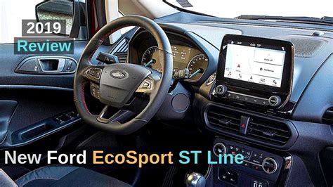 Ford Ecosport Blue Interior