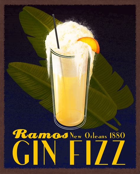 New Orleans Vintage Drink Posters on Behance