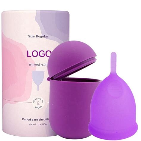 Wholesale Reusable Menstruation Cup Three Sizes Xs S L 100% Medical Silicone Menstrual Cup ...