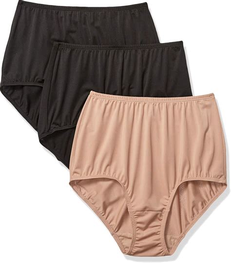 Olga Women's Without a Stitch 3 Pack Brief: Amazon.ca: Clothing & Accessories