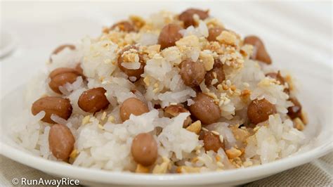 Peanut Sticky Rice (Xoi Dau Phong) - Delicious Easy Recipe with Video