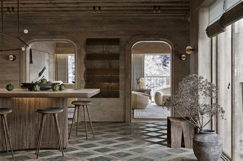 Chalet in the French Alps on Behance