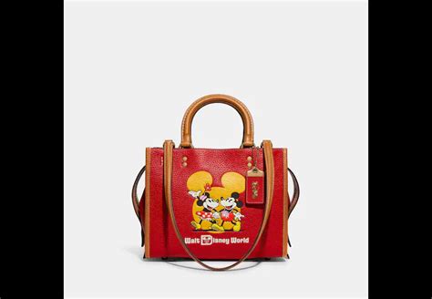 COACH® | Disney X Coach Rogue 25 With Mickey Mouse And Minnie Mouse Motif