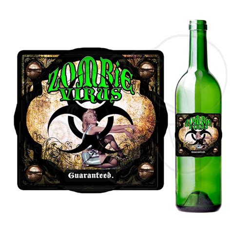 Printable Zombie Virus Label Printable Bottle Label Fun Poison - Etsy