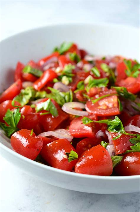 Simple Summer Tomato Salad - Life's Ambrosia