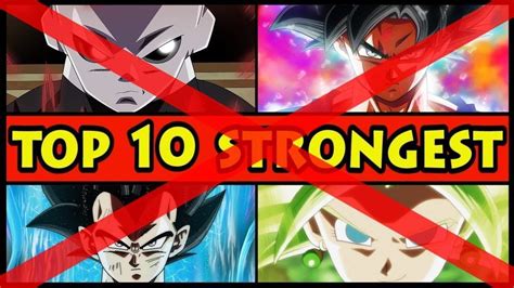 My top 10 Tournament Of Power Fighters and Why | DragonBallZ Amino