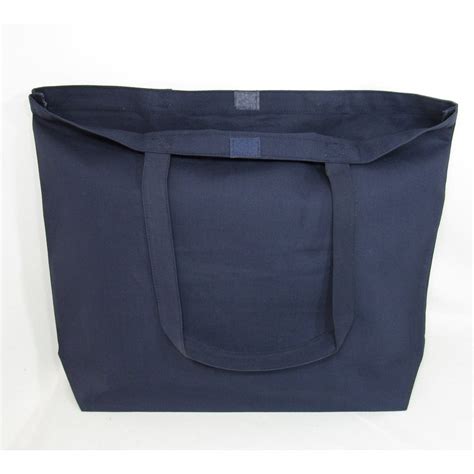 TBF - 23" Extra Large Canvas Tote Bag With Velcro Closure Beach ...